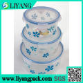 Flower Design, Heat Transfer Film for Plastic Lunch Box